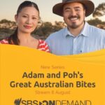 Adam Liaw Instagram – 🍽 What is Australia’s national dish? Join Adam Liaw and Poh Ling Yeow on a road trip to explore some truly classic takes on some of our iconic dishes, alongside friends and familiar faces, including Maggie Beer, Ken Done, David Pocock, Prime Minister Anthony Albanese and more.

Adam & Poh’s Great Australian Bites premieres Tuesday 8 August on @sbsondemand and @sbsfood . Episodes continue weekly. #AdamandPoh