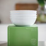 Adam Liaw Instagram - Excited to announce that the full range of Everyday crockery is now in @petersofkensington stores! This is the medium bowl and it’s easily our most used bowl in the range. Perfect for soup, cereal, donburi (rice bowls) etc. Actually we keep 12 of these at home and 8 of every other piece because our kids eat from this bowl almost every night. (Second pic is the full range fitting in one drawer at home. I designed the footprints of each piece to be smaller so that instead of giant oversized plates taking up all the space in your drawers - and encouraging you to eat too much - the range stores far more practically.) Link in my profile if you want more information about the range.