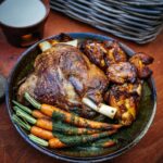 Adam Liaw Instagram - Tonight on #AdamandPoh’s Great Australian Bites @pohlingyeow and I are heading back in time (and to @visitgippsland) to explore the history of Aussie home cooking, making the ultimate lamb roast, dropping in to @hogget_kitchen, and catching up with the unstoppable @petereverettau at the Meeniyan Garlic Festival for a very special, live encore performance of Ready, Steady, Cook! (starring Poh and me)! Starts in 15 mins! @meeniyangarlicfestival #VisitVictoria #stayclosegofurther
