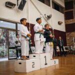 Adam Liaw Instagram - Proud dad today. And a bit of a story about why. Yesterday was the NSW junior karate championships. Three years ago this kid entered this same tournament - his first. He went in full of hope, but was beaten badly in every one of his fights. He was crushed, and barely spoke the whole way home. When we got home he just said, “I’m going to train harder.” A lot of kids quit after their first tournament when they realise fighting is scary, hard and painful. But instead of quitting, this kid started going to karate 5 nights a week (!) and has been doing that ever since. His little sister has been by his side the whole time. They train so hard. They come home bleeding and bruised nearly every night. They encourage each other. They cheer for each other. They were brilliant at the tournament. Fearless. Anna came second in kata and first in kumite. Christopher took home first place in ALL THREE of his events. They fought bigger opponents. Neither lost a single fight. They won every one by ippon (karate equivalent of a KO). Christopher won his final fight in just 6 seconds. They made it look easy. But it wasn’t easy. They ground it out over years of hard work, which is a weird thing to say for kids so young. And it wasn’t anything we taught them. We never pushed them to do this. They taught themselves, and pushed themselves. Of course I’m happy they won, but the thing that makes me far, far more proud than trophies is the respect for their opponents, the friendships they’ve made, and the character they showed to get themselves here. They’re gonna be alright.