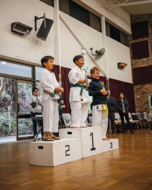 Adam Liaw Instagram - Proud dad today. And a bit of a story about why. 

Yesterday was the NSW junior karate championships. 

Three years ago this kid entered this same tournament - his first. He went in full of hope, but was beaten badly in every one of his fights.

He was crushed, and barely spoke the whole way home. When we got home he just said, “I’m going to train harder.”

A lot of kids quit after their first tournament when they realise fighting is scary, hard and painful. 

But instead of quitting, this kid started going to karate 5 nights a week (!) and has been doing that ever since.

His little sister has been by his side the whole time. They train so hard. They come home bleeding and bruised nearly every night. They encourage each other. They cheer for each other.

They were brilliant at the tournament. Fearless. Anna came second in kata and first in kumite. Christopher took home first place in ALL THREE of his events. They fought bigger opponents. Neither lost a single fight. They won every one by ippon (karate equivalent of a KO). Christopher won his final fight in just 6 seconds. 

They made it look easy. But it wasn’t easy. They ground it out over years of hard work, which is a weird thing to say for kids so young. 

And it wasn’t anything we taught them. We never pushed them to do this. They taught themselves, and pushed themselves. 

Of course I’m happy they won, but the thing that makes me far, far more proud than trophies is the respect for their opponents, the friendships they’ve made, and the character they showed to get themselves here. They’re gonna be alright.
