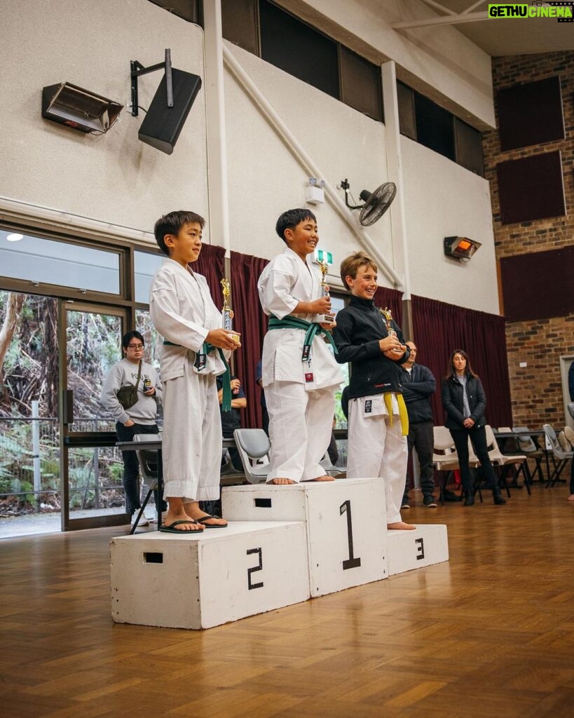 Adam Liaw Instagram - Proud dad today. And a bit of a story about why. Yesterday was the NSW junior karate championships. Three years ago this kid entered this same tournament - his first. He went in full of hope, but was beaten badly in every one of his fights. He was crushed, and barely spoke the whole way home. When we got home he just said, “I’m going to train harder.” A lot of kids quit after their first tournament when they realise fighting is scary, hard and painful. But instead of quitting, this kid started going to karate 5 nights a week (!) and has been doing that ever since. His little sister has been by his side the whole time. They train so hard. They come home bleeding and bruised nearly every night. They encourage each other. They cheer for each other. They were brilliant at the tournament. Fearless. Anna came second in kata and first in kumite. Christopher took home first place in ALL THREE of his events. They fought bigger opponents. Neither lost a single fight. They won every one by ippon (karate equivalent of a KO). Christopher won his final fight in just 6 seconds. They made it look easy. But it wasn’t easy. They ground it out over years of hard work, which is a weird thing to say for kids so young. And it wasn’t anything we taught them. We never pushed them to do this. They taught themselves, and pushed themselves. Of course I’m happy they won, but the thing that makes me far, far more proud than trophies is the respect for their opponents, the friendships they’ve made, and the character they showed to get themselves here. They’re gonna be alright.