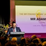 Adam Liaw Instagram – Very proud to have been asked by @asialink.au to deliver this year’s Sir Edward ‘Weary’ Dunlop Asia Lecture on Australia’s relationship with Asia. 

You can see the whole lecture via the link in my profile, and I’ll share the text shortly.