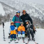 Adam Liaw Instagram - New family portrait. ❤️ Hoshino Resorts Tomamu