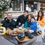 Adam Liaw Instagram - Oden in the snow. This was delicious. Or should that be “snow-den”? Hoshino Resorts Tomamu