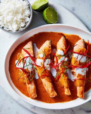 Adam Liaw Instagram - I wrote 7 Days of Dinner because the hardest thing about cooking dinner is deciding what to have. The book is separated into a chapter for each day of the week, from Meat-Free Mondays, through fast after-work midweek Wok Wednesdays and Thursday Night Pastas, to Saturday Stews when you can get something on the stove a little earlier in the day. 

I’m just trying to help you plan your week, so you could be having:

Monday - Zucchini fritters
Tuesday - Scotch fillet tacos
Wednesday - Curried fried rice
Thursday - Pea and ham pasta
Friday - Choo chee salmon (super quick)
Saturday - Sausage and capsicum casserole
Sunday - Roast pork belly with red cabbage and applesauce

It would make a great Christmas present, just saying… 😉 (Link in my profile)