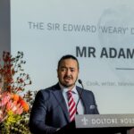 Adam Liaw Instagram – Very proud to have been asked by @asialink.au to deliver this year’s Sir Edward ‘Weary’ Dunlop Asia Lecture on Australia’s relationship with Asia. 

You can see the whole lecture via the link in my profile, and I’ll share the text shortly.