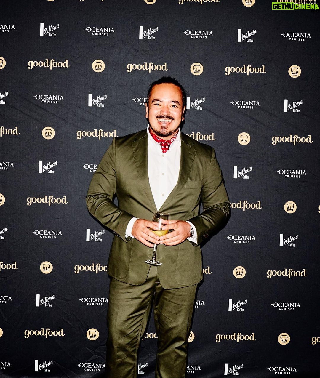 Adam Liaw Instagram - A busy week for media walls. Loved presenting at the @sbs_australia upfronts this week to announce that The Cook Up will be returning for a new season in 2024! I also hosted both the NSW and Victoria @goodfoodau awards. So many fantastic and deserving restaurants awarded so many hats π¨π½βπ³ and so many of the chefs running those restaurants have been on The Cook Up as well!