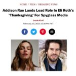 Addison Rae Instagram – Let’s eat 🍴🦃🩸🩸🔪