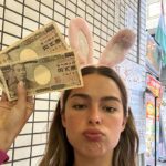 Addison Rae Instagram – all of the sweets please💗💝✨👅🪄🪩👛🍧🍰🍵🫶🏼🎀 Shinjuku Tokyo,Japan (日本东京，新宿）