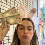 Addison Rae Instagram - all of the sweets please💗💝✨👅🪄🪩👛🍧🍰🍵🫶🏼🎀 Shinjuku Tokyo,Japan (日本东京，新宿）