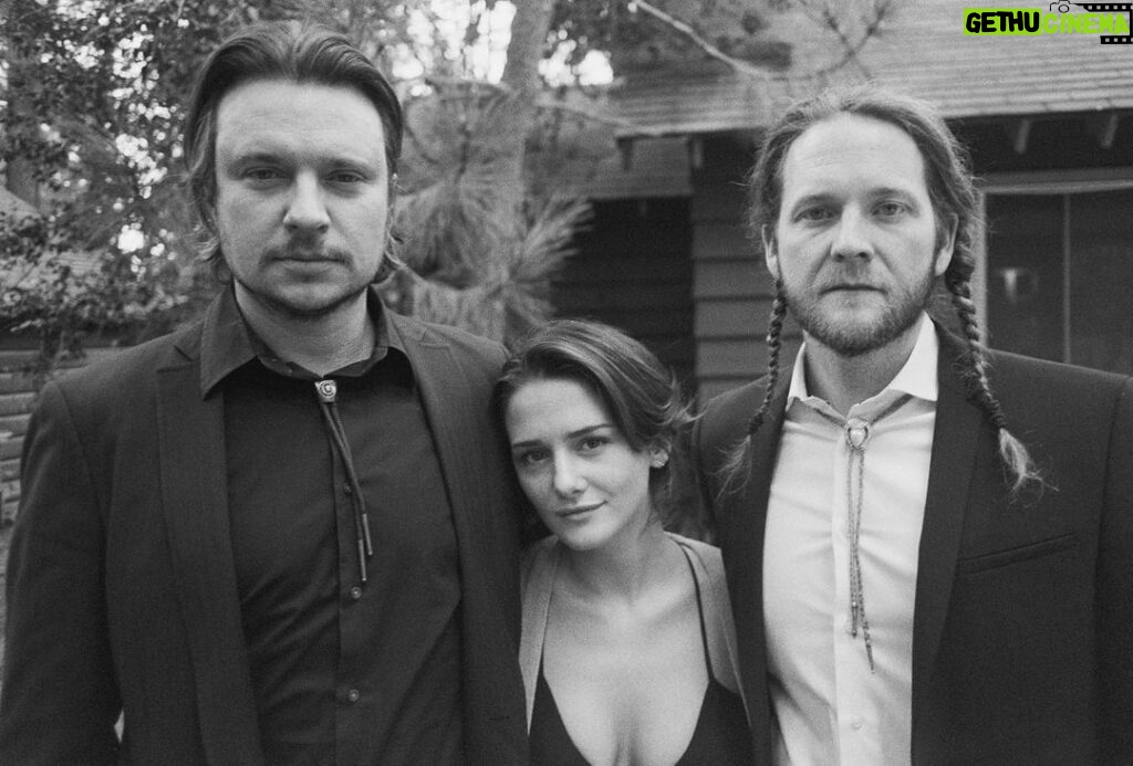 Addison Timlin Instagram - Here I am between two brothers (of many), who have looked after me for over a decade. A lot of ups and downs, messy things and heartache- landing me safely in love and in motherhood. Heath, on the left, he just took off yesterday; leaving the rest of us to grieve him infinitely. We had a truly deep and special bond, an actual language only the two of us spoke. Really alike in our souls and our minds, really different in our tempers and our wilds. I love(d) him so much. Fell apart and fell together right under his watchful eye. The best laugh on the planet of the earth but pretty fucking great at crying too. Love you forever cowboy. Love, Sissy…