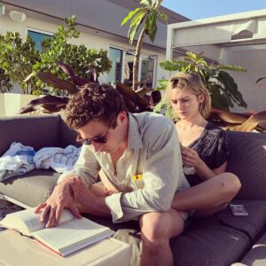 Addison Timlin Instagram - Book club.