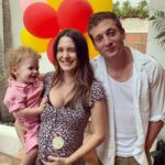 Addison Timlin Instagram - Well, the difference a year makes. Happy Anniversary my love, I love our little growing family more than words.