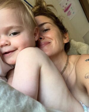 Addison Timlin Instagram - Co-parent is not how I pictured it. It is so fucking hard. It is all out covered in shit crying on the floor kick you in the shins screaming with no sound coming out hard. Its not the natural order of things. It can be exhausting but more than anything it can just be so lonely. when something magical happens and you have to tell yourself “don’t forget this” because theres no witness by your side. It’s so painful. But just like everything with motherhood the lows are demolished by the staggering heights. To live with young children is an eyes wide open, wondrous and joyful place to be, it’s to be surrounded by a daily expression of their authentic selves and I wonder if without their example I would have been able to do the same. My hope for all mothers is that the expansive, unconditional, without fear or judgement love we offer our children can be turned towards ourselves as much as possible. We need it. Knowing what is best for you is easy if you can get quiet enough- doing what is best for you can seem impossible- but it’s not. Im feeling so peaceful today and so deeply in love with my children, being a mom is the only thing I’ve ever wanted and being theirs is just the luckiest most remarkable thing on the planet. Doing it alone has given me more strength and more empathy and more tears than anything else in my life ever has. So thank you to everyone that has helped me in these last 9 months, the moms who picked my kid up from school in an emergency, play dates that made weekends feel a little less like climbing a small mountain, crying in my car, urgent care centers, frozen 1 and 2, and my little man JJ, Kraft mac and cheese, dry shampoo, ice cream, lollipops, goldfish, pirates booty, pull ups, crocs, soap & water, neighbors, my friends, my family, and if you turned and said to me “I’ve got you” 
Oof. It feels good. Happy Mother’s Day ya’ll.