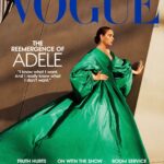 Adele Instagram - The Academy Museum of Motion Pictures, which was still under construction at the time, let us use their incredible rooftop and grounds to shoot me dressed up and looking rather fancy if I do say so myself! A little bit of Tottenham in Hollywood’s Museum! Oi Oi! Alisdair McLellan photographed me for this cover, who amongst so many other things also shot the 25 album cover 😍 Thank you to Alasdair, Tonne, Frankie, Akki, Kimmie, Sergio, and lovely Abby. Anna - I remember the first time we met when I was 20 and you dressed me for my first ever Grammys with Barbara Tfank. Thank you to you and thank you to Edward for letting me be a part of this Vogue moment all these years later ♥️
