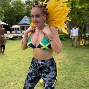 Adele Instagram - Happy what would be Notting Hill Carnival my beloved London 🇬🇧🇯🇲