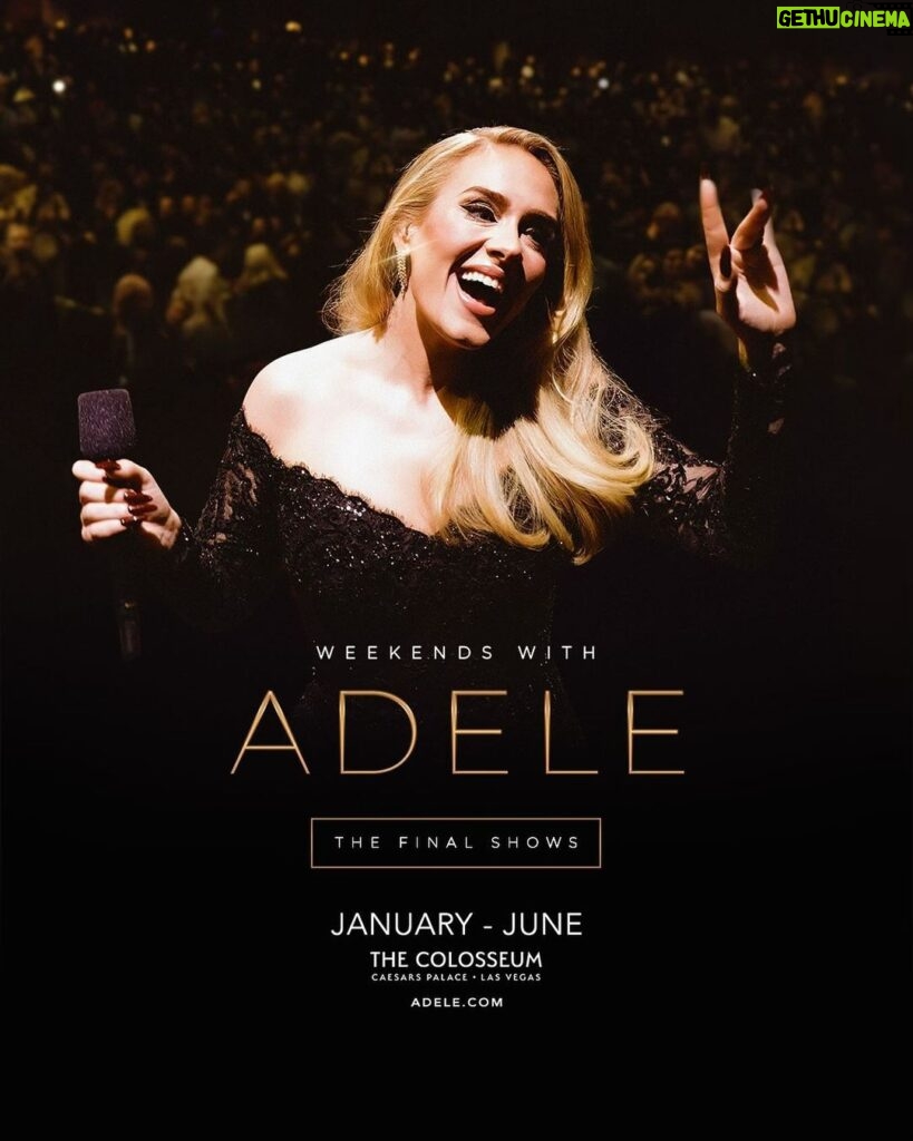Adele Instagram - Tickets go on sale 26th October, for more information and to register for tickets, please go to: https://registration.ticketmaster.com/adele
