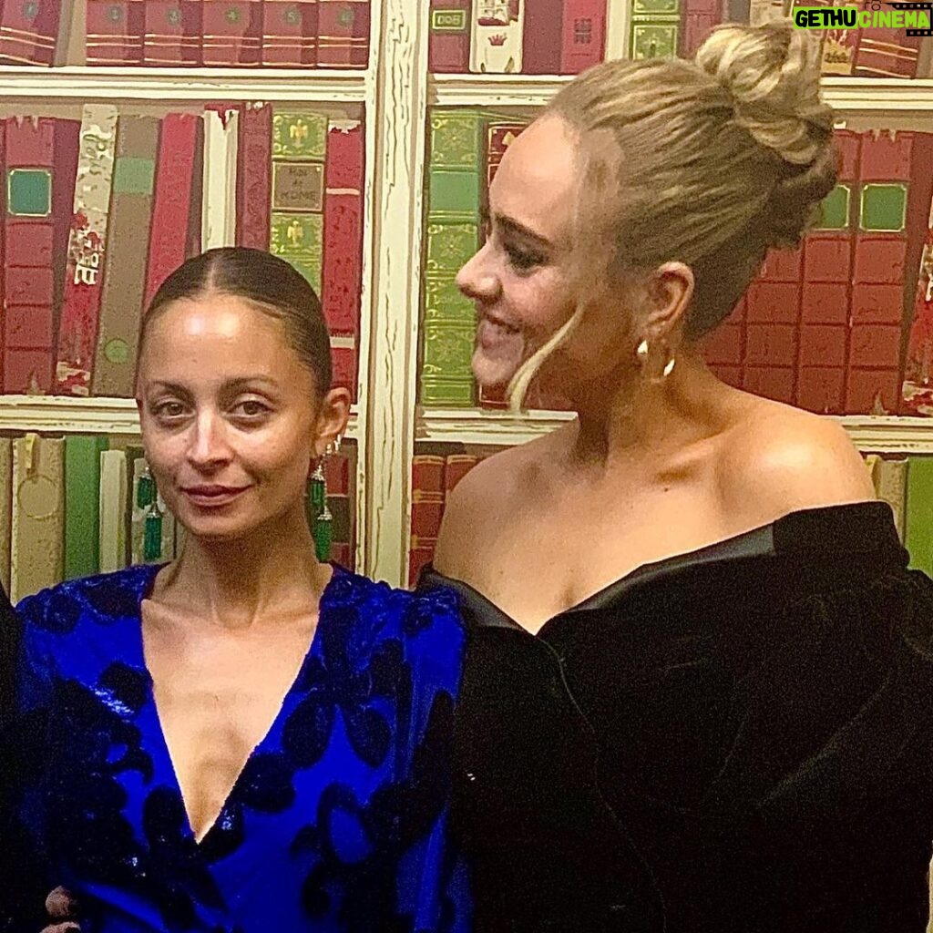 Adele Instagram - Happy belated birthday to my daily dose of grace @nicolerichie I admire you and love you so much. You are the epitome of self preservation, self love and absolute savagery! You are so so cherished by so many angel girl! Keep making us laugh babes, we adore you to the moon and back ♥️ “I’m actually furious that now she knows that” ⚰️⚰️⚰️