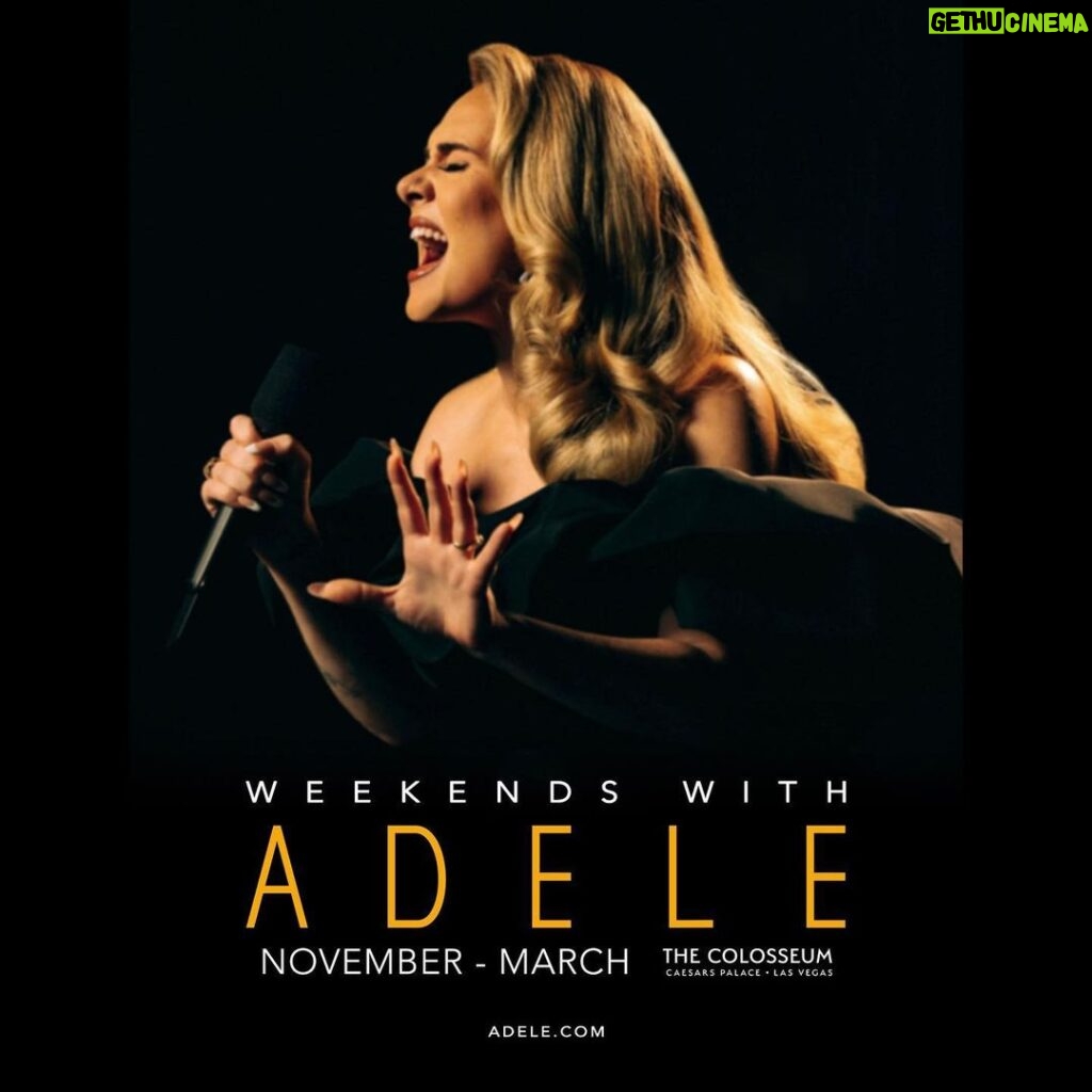 Adele Instagram - Words can’t explain how ecstatic I am to finally be able to announce these rescheduled shows. I truly was heartbroken to have to cancel them. But after what feels like an eternity of figuring out logistics for the show that I really want to deliver, and knowing it can happen, I’m more excited than ever! Now I know for some of you it was a horrible decision on my part, and I will always be sorry for that, but I promise you it was the right one. To be with you in such an intimate space every week has been what I’ve most been looking forward to and I’m going to give you the absolute best of me. Thank you for your patience, I love you ♥️ Adele. More info on Adele.com
