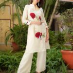 Aditi Vats Instagram - “Serenity Silk Symphony” Outfit Description: “Serenity Silk Symphony” is a our exquisite Pakistani-inspired ivory coord set from our “ The Mystic Mirage Collection “ featuring intricate handwork on the shimmering silk fabric. This ensemble exudes sophistication and elegance, making it the perfect choice for any special occasion. With its graceful design and impeccable craftsmanship, it’s a timeless outfit that will leave a lasting impression. Order Placement: For pricing and order placement , please reach us via DM or email at support@jvyal.com Available in sizes M,L,Xl,XXL #jvyal #jvyal #ethnic #ethnicwear #beautifuloutfit #dresstokill #beauty #outfitstocravefor #brand #thingstowear #loveindianwear #indianwear #indianwearlove❤️😍