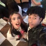 Adrian Lyles Instagram - Dinner with family 🫶🏾🫶🏾 Hiding in the Woods Somewhere