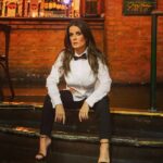 Adriana Del Claro Instagram - #tbt Ensaio com @stephansolon no Bourbon Street. Lugar especial, templo da música. Em casa. 🧡
