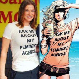 Adrianne Palicki Instagram - So we all agree that #WomensHistoryMonth should be every month right?! 💪 That’s definitely one of the first orders of business on my #FeministAgenda 💅✨ What would be at the top of your list? 💛