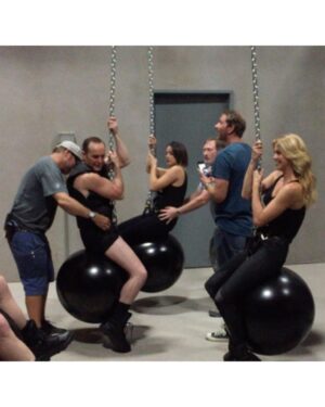 Adrianne Palicki Instagram - Remember that time I got combat training? 😂 Celebrating the 9th anniversary of #agentsofshield with some of my favorite moments. Missing these amazing times with this amazing cast! 💕 #fbf