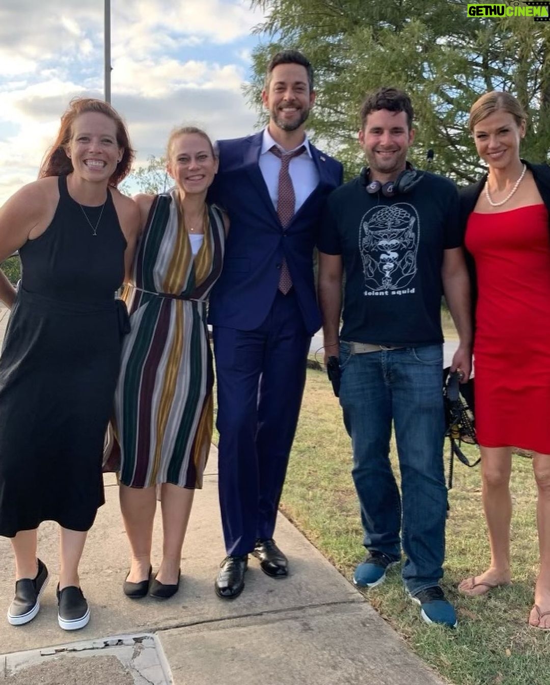 Adrianne Palicki Instagram - So excited to share that my new short film #ThoughtsAndPrayers will be making its world premiere next week at the opening night of the @HollyShorts Film Festival in Hollywood on August 11th ๐๐ The film stars the one & only @ZacharyLevi, and yours truly where I play a powerful United States Senator who lives out every American parent's worst nightmare when she receives a call from her teenage sonโฆ ๐ณ Canโt wait for you to see it! โจ @ThoughtsAndPrayersShort @Evan_Narro @TheKatWillis @AmixTape @CaitJMC Austin, Texas