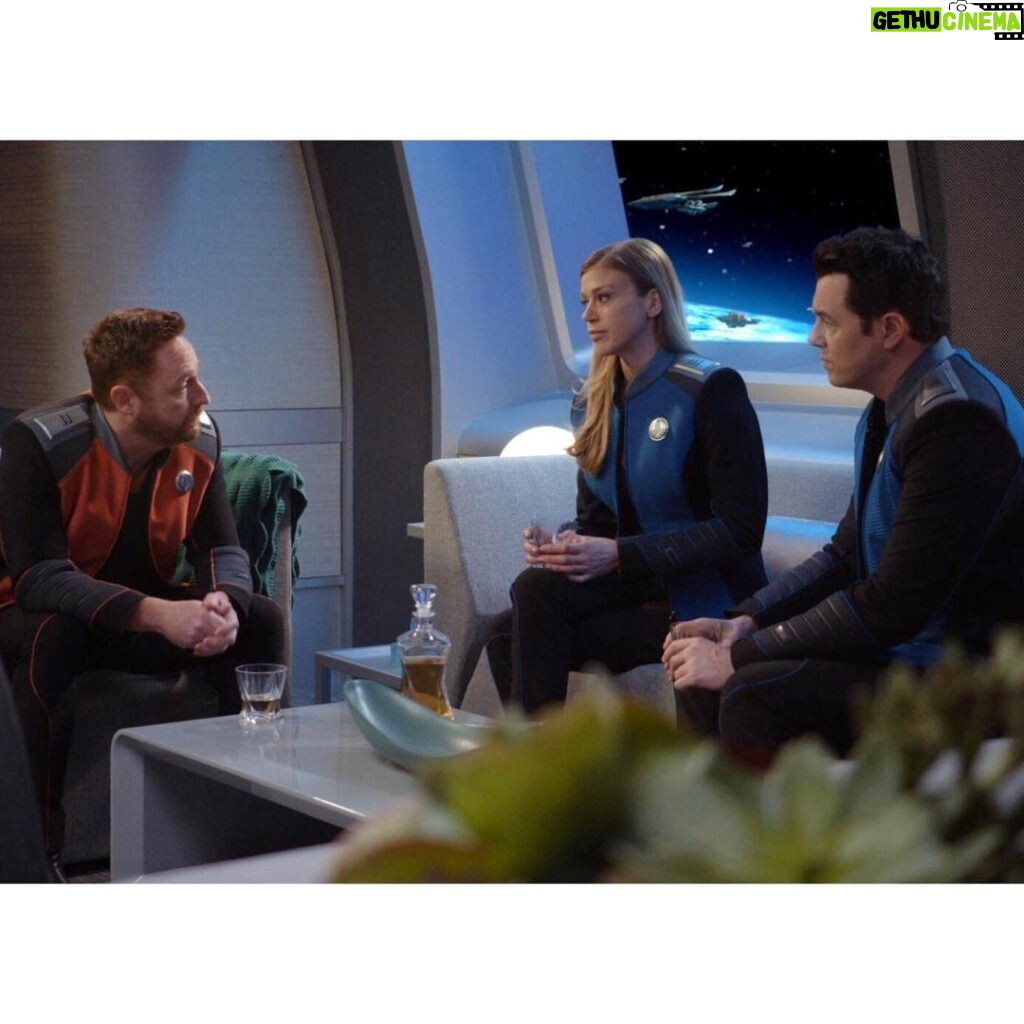 Adrianne Palicki Instagram - Thank you to everyone who showed both @ImaniPullum & I so much love for last week’s episode! It was beyond meaningul to say the least, and I have a good feeling you’re just gonna love this week’s episode too 💕 “Twice In A Lifetime,” the sixth chapter of @TheOrville is out now on @Hulu 🪐