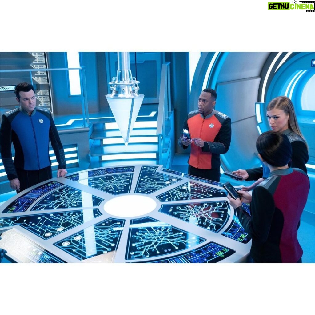 Adrianne Palicki Instagram - Thank you to everyone who showed both @ImaniPullum & I so much love for last week’s episode! It was beyond meaningul to say the least, and I have a good feeling you’re just gonna love this week’s episode too 💕 “Twice In A Lifetime,” the sixth chapter of @TheOrville is out now on @Hulu 🪐