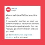 Adrianne Palicki Instagram – My heart is completely broken 💔 Today’s decision is truly unbelievable.

Please check out the link in my bio for more information & resources from @ACLU_Nationwide on safe abortion access, as well as how to unite and rally. 

We will not stop fighting for our rights.