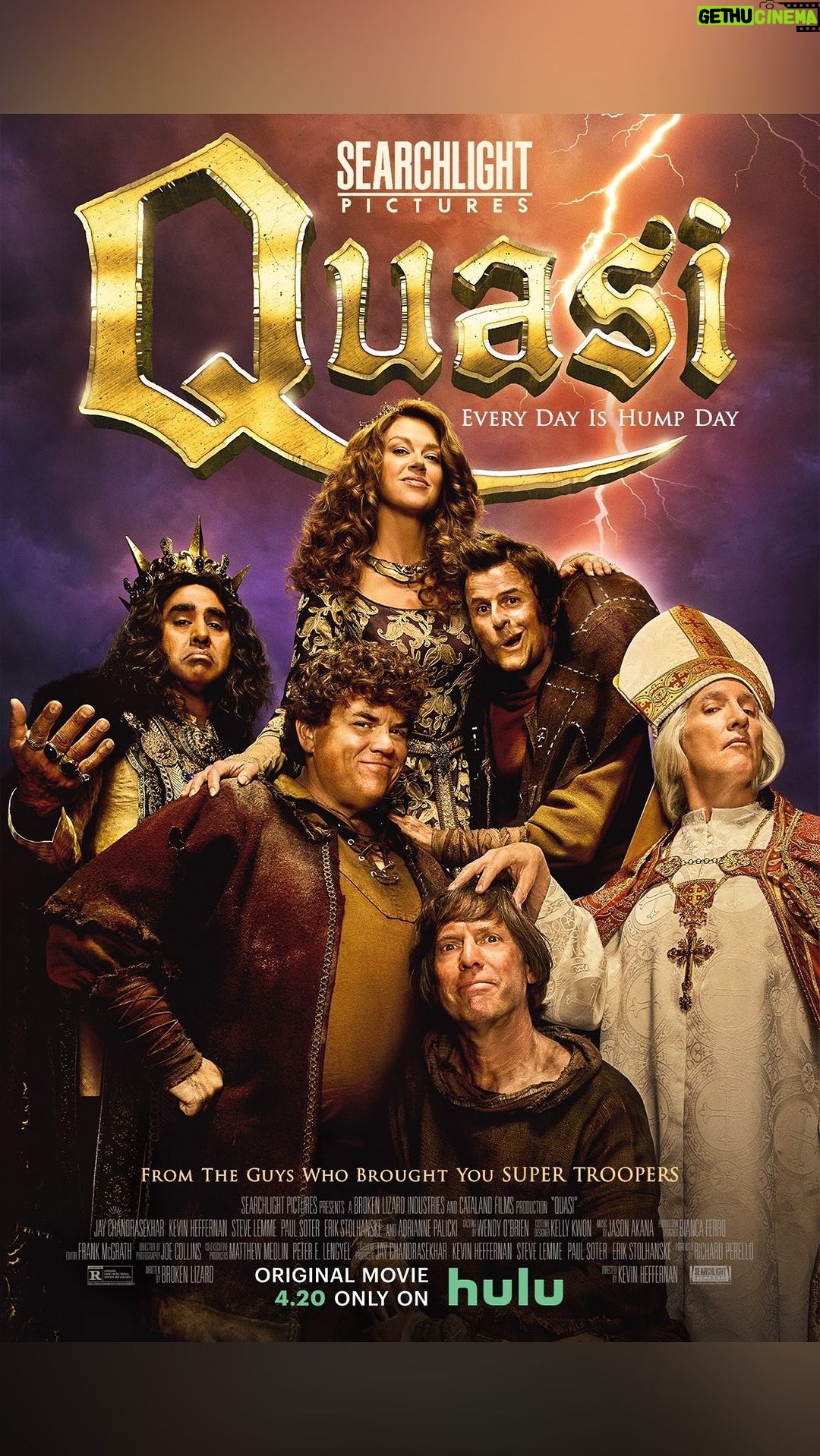 Adrianne Palicki Instagram - Every day is hump day š @BrokenLizardās #QuasiMovie, streaming 4/20 only onĀ @Hulu š«