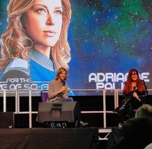 Adrianne Palicki Instagram - Day 1 of #ForTheLoveOfSciFi in #Manchester, England! 🪐✨😍