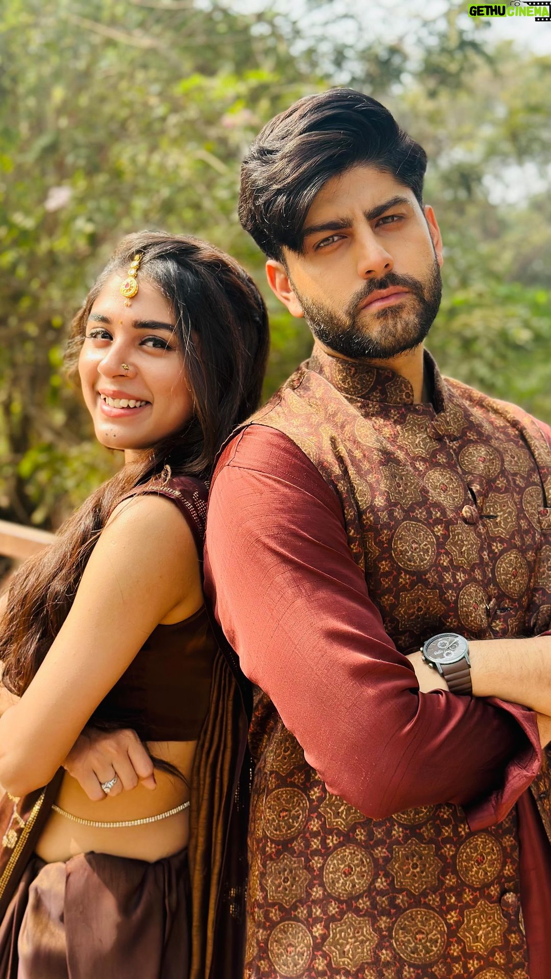 Adrija Addy Roy Instagram - Bcoz itβs trending ππΊπ» Keep watching #IMLIE ,Everyday at #8_30pm only on @starplus . . . . . . . . . . . . . . . #imlie #vishwa #new #reel #together #fun #friendship #friendshipgoals #instareels #instapost #instagood #instalove #instalike #insta #instagram . Film City, Goregaon