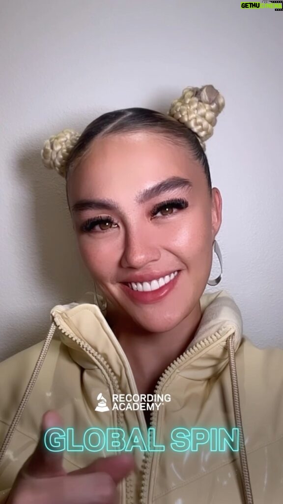 Agnez Mo Instagram - Lets goooo AGNATION!!! @recordingacademy #AGNEZMO #GlobalSpin Check it out on the Grammy’s youtube page: https://youtu.be/9IFO0cIRG4U