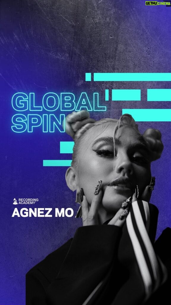 Agnez Mo Instagram - #GlobalSpin 🌎 #Indonesian artist #AGNEZMO commands the stage to perform her newest single “Get Loose” with a troupe of mask-clad backing dancers.