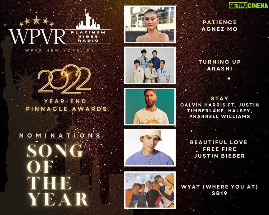 Agnez Mo Instagram - Thanks for the nominations! Being amongst these stars is a win for me already. 🥹 Honestly when i found out 1 month ago that Patience was in top 50 MOST PLAYED Urban & R&B songs in the US radio IN THE YEAR OF 2022 (whaaaaat!!! The whole year????! 😭) I couldnt believe it @mediabasecharts Im still pinching myself today. This little petite Asian girl? And these 4 nominations… are like cherry on top. - Best Solo Artist - Best R&B Artist - R&B Song of the Year - Song of the Year Regardless of what people say, hardwork, consistency, love and passion WIN. Yes, not everything is about going ‘viral’ but…being the most consistent for 🤷🏻♀️ 30 years of my career wouldnt be a bad reason to go “viral”. And thats something u cant say nun about.. 💅 I know dats riiiight (in @saweetie ‘s voice) !!!! #AGNEZMO #WONTHEDOIT #sauuuuucyyyyy New York, New York