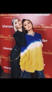 Agnez Mo Instagram - This just happened.It still feels so surreal. Thanks Madame Tussauds for recognizing this little quirky girl in me, to celebrate me choosing NOT their version, but MY version of me, and to celebrate the uncorrupted yet disruptive me as my legacy. I am humbled and honored. This was taken about 10 minutes before the whole event began.. 🥺 I had a whole speech written and delivered yesterday at the press conference. Imma share it soon with you.. But for now… let me take a moment to just be here. Taking it all in.. As I always say, Legacy over fame. Legacy over money. Thanks for @madametussauds for flying all the way from London to LA to make this happen (and took 200 measurements lol😅) and for @mtssingapore to reveal my wax figure yesterday. And for @prabalgurung thanks for dressing my wax figure. I admire you and what you stand for. This collection of yours embodies what I truly believe in, unity in diversity. #AGNEZMO #AGNEZMOMadameTussauds #AGNEZMOWaxFigure