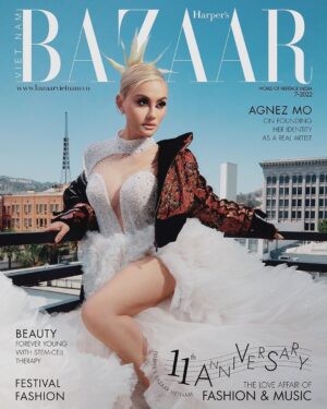 Agnez Mo Instagram - Guess who just made the cover for Harper’s Bazaar Vietnam July Print Edition (my bday month!!) for their 11th anniversary 🤍

Repost @bazaarvietnam Starting her musical journey as a worship singer in a church choir at the age of 3-4, Agnez Mo has become the most awarded artist in the history of Indonesia. The bilingual singer (English and Indonesian) is known for her image reinventions and musical versatility throughout her career.
--
Bắt đầu hành trình ở vị trí thành viên ca đoàn ở nhà thờ khi mới 3-4 tuổi, giờ đây Agnez Mo đã trở thành ca sĩ có nhiều giải thưởng nhất trong lịch sử của Indonesia. Cô ca sĩ hát song ngữ Anh - Indonesian ngày càng nổi tiếng nhờ sự đổi mới hình ảnh và khả năng hát nhiều thể loại âm nhạc.

#harpersbazaar #harpersbazaarvietnam #agnezmo