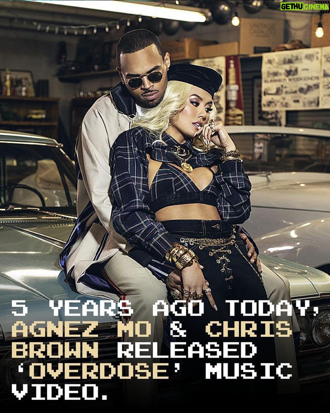 Agnez Mo Instagram - Who remember Overdose? Had the best time filming and directing this. Thanks CB for being the best partner in crime during the whole shoot! @chrisbrownofficial And thanks for posting these photos #Repost @nezplus @breezyrelated ・・・ what a time to be alive! #AGNEZMO #CHRISBROWN