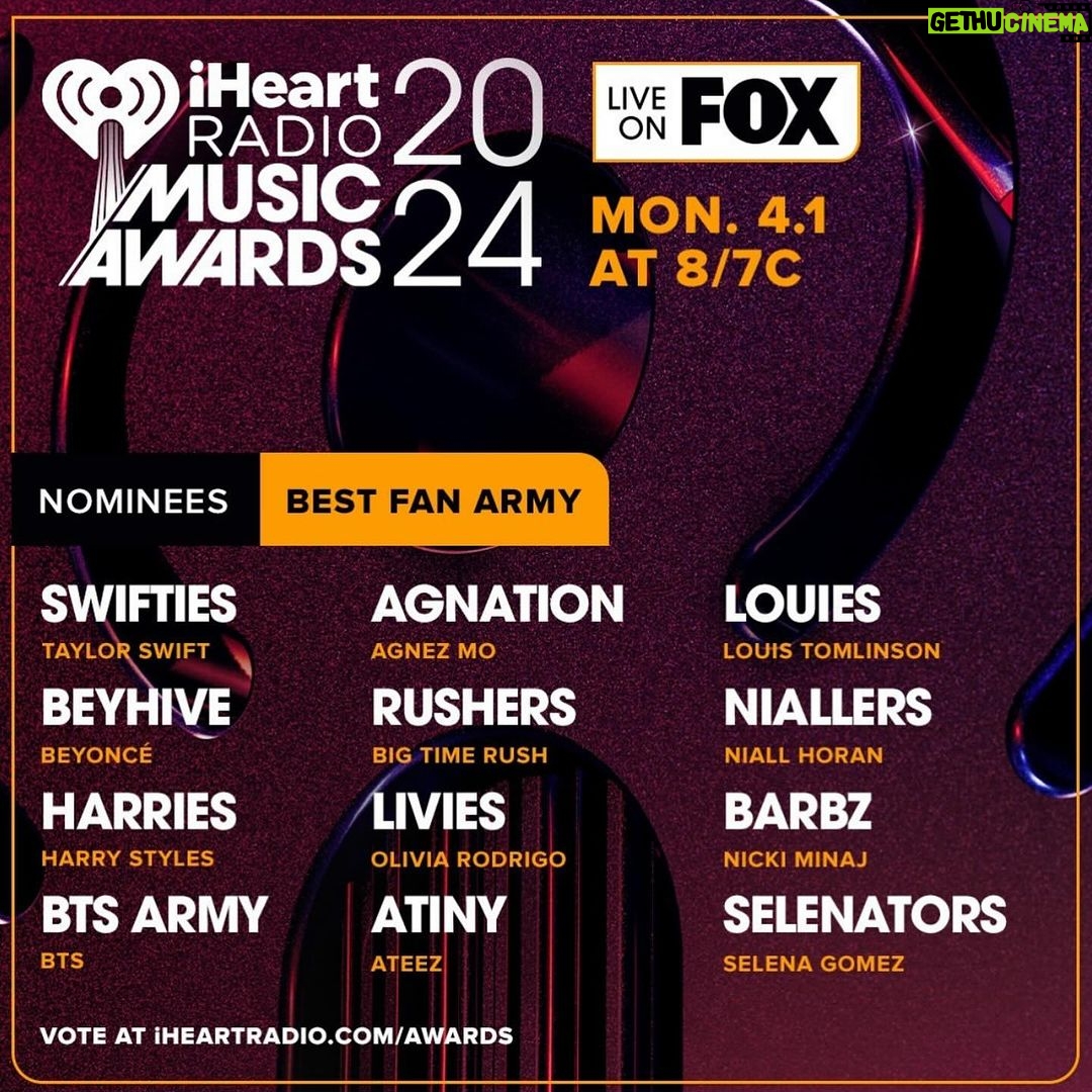Agnez Mo Instagram - Help me win another @iheartradio award this year!!! Aaaaan we are back nominated for the 3rd time @the.agnation !!! On the second slide, you can see how to vote! Lets goooo @the.agnation #AGNEZMO #AGNATION #iheartradio #iheartmusicawards