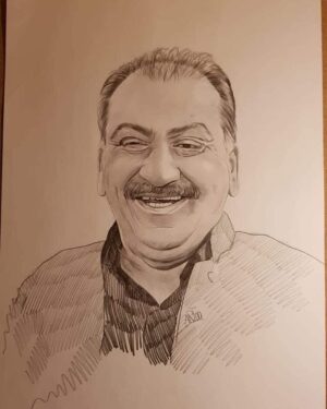 Ahmad Jola Instagram - زۆر سوپاس بۆ کاکە کۆژیر بۆ ئەم وێنەیە جوانە بە ڕاستی جوان کێشاوێتی دەستەکانت خۆش بێت ھەر سەرکەوتوو 
بیت
@_artoo__ 
Admin/@7ama_._ahmad