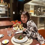 Aina Fukumoto Instagram - また1つ夢が叶いました🥺🫶🏽 お料理も空間も接客も全てにおいて最高すぎました🥺✨ 幸せすぎた〜🥺❤️❤️❤️❤️❤️ #スガラボ #スガラボヴィー #スガラボv #sugalabo #sugalabov #french #dinner #restaurant #ヴィトン #ルイヴィトン # vuitton #louisvuitton #🍽️ #🤤 Louis Vuitton