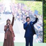 Aina Fukumoto Instagram - 写真いっぱいもらったから残しておきます🫶🏽🩷 改めて見ると人の多さはんぱないね😳😳😳 光の饗宴ではディズニー100周年プラチナコスチュームを纏ったミッキーマウスとミニーマウスも駆け付けてくれました🥺🩷 ミッキーミニーと同じステージに立てるなんて🥺🥺🥺 嬉しすぎた〜🥺🩷🩷🩷 #大阪 #御堂筋 #御堂筋ランウェイ2023 #今田耕司 さん #大抜卓人 さん #MISIA さん #GENERATIONS さん #アンミカ さん #中条あやみ さん #KENTOMORI さん #光の饗宴2023 #ディズニー #100周年 #ミッキー #ミニー #ウィッシュ #生田絵梨花 さん #エンターテイメント #文化 #🩷