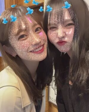 Aina Fukumoto Instagram - 山田の菜々さんと語り尽くしましたとさ☺️

月3くらいで大阪帰ってきてくれていいんやで？☺️

#あいなな #友達 #らぶ #🫶🏽