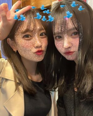 Aina Fukumoto Instagram - 山田の菜々さんと語り尽くしましたとさ☺️

月3くらいで大阪帰ってきてくれていいんやで？☺️

#あいなな #友達 #らぶ #🫶🏽
