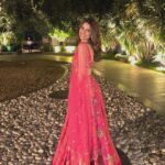 Aisha Ahmed Instagram - . Sangeet Night #Meghank ✨ I couldn’t pick which one I liked more 🪷 . Styled by @ojaskolvankar In this stunning pink lehenga by @paulmiandharsh jewellery @flourishbygunjanjain Assisted by @arshadjrofficial