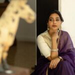 Aishwarya Lekshmi Instagram - 🪷 @raw_mango . @amrapalijewels . @amethystchennai . @kiransaphotography
